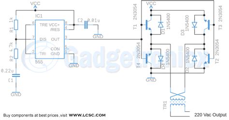 Low Power Square Wave Inverter Circuit Using Cd4047 - vrogue.co