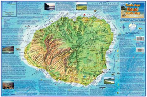 Kauai Hiking Trails Map - Draw A Topographic Map