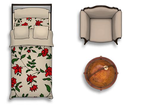 Plan Symbols | Classic Furniture add-on by Plan Symbols at Coroflot.com