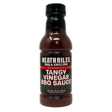 Heath Riles Tangy Vinegar Bbq Sauce | West Coast BBQ Shop - San Diego, CA