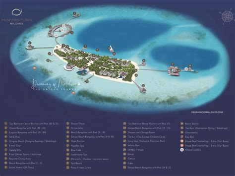 Naladhu Maldives Resort Maps