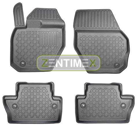 Z331301 Set Trunk Tray Rubber Floor Mats for Volvo v60 CROSS COUNTRY OFFROAD K | eBay