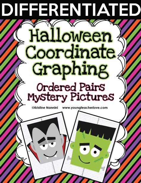 Coordinate Graphing Worksheets Halloween