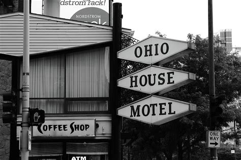 Chicago Motel 2012 BW Photograph by Frank Romeo - Fine Art America