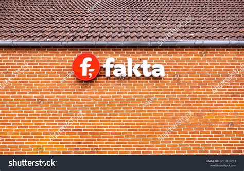 09142022 Red Logo Fakta Danish Chain Stock Photo 2201830233 | Shutterstock