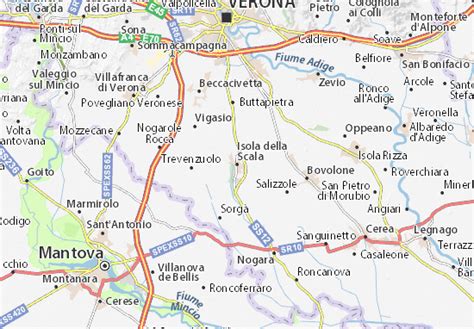 MICHELIN Isola della Scala map - ViaMichelin