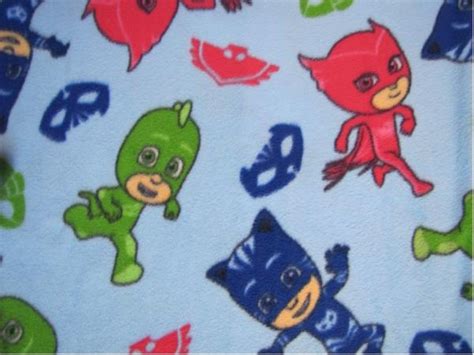 PJ MASKS Lght Blanket Micro Fleece Footed Sleeper L/S Shirt Pajamas Pjs sz 3T | eBay