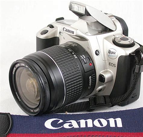 Canon EOS Rebel 2000 SLR FILM Camera 28-80mm Zoom Lensclean & Tested ...