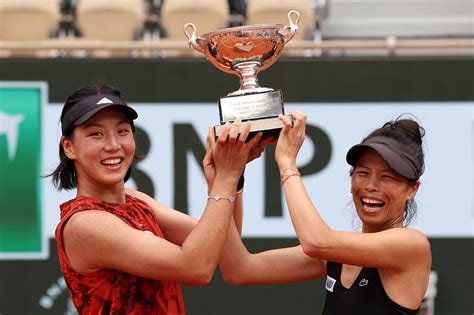 French Open 2023: Wang Xinyu, Hsieh Su-wei win women's doubles title - CGTN