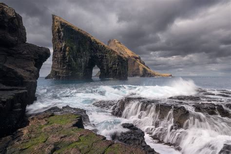 Waterfalls Spill Across the Dramatically Lush Landscapes of the Faroe Islands — Colossal