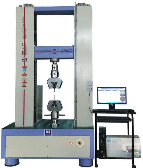 Industrial Electronic Tensile Tester , Rubber Tensile Testing Machine With Closed - Loop Control ...