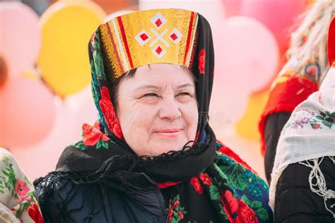 Fun at the Celebration of Maslenitsa at the Manege Square in Moscow ...