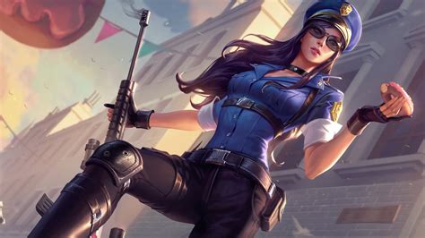 Riot releases Caitlyn champion theme song, teases new visual update with overhauled splash arts ...