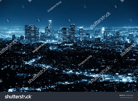 7,884 La night skyline Images, Stock Photos & Vectors | Shutterstock