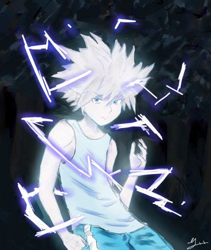 Killua godspeed fanart | Anime Amino