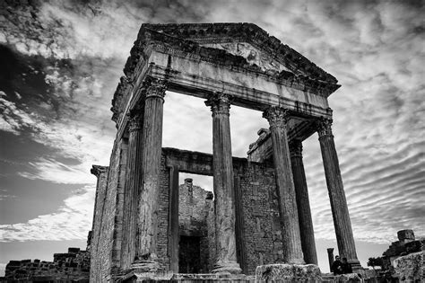 The capitol - Dougga - Dougga is an ancient Roman city in northern ...