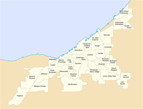 Neighborhoods in Cleveland - Wikiwand