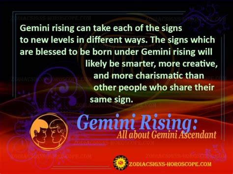 Gemini Rising: Personality Traits of Gemini Ascendant | 12 Rising Signs