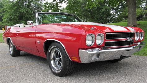 1970 Chevelle SS Convertible 396 Cold A/C Cranberry Red A+ ! - Classic Chevrolet Chevelle 1970 ...