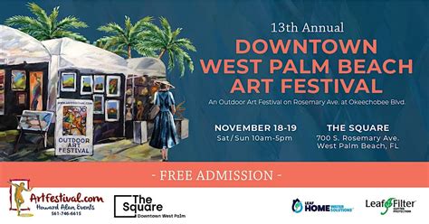 13th Annual Downtown West Palm Beach Art Festival, The Square, West ...