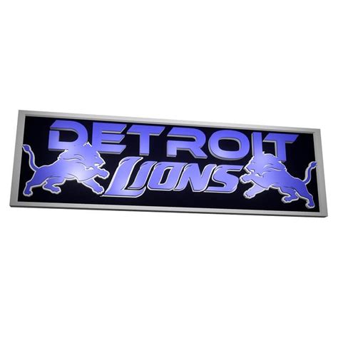 Detroit Lions Banner - 3D Model by RogerDS