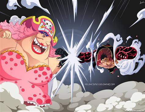 One Piece 871 - Luffy vs Big Mom by Melonciutus on DeviantArt