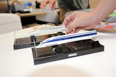 Aichi firm puts N gauge maglev model train on the rails | The Asahi ...