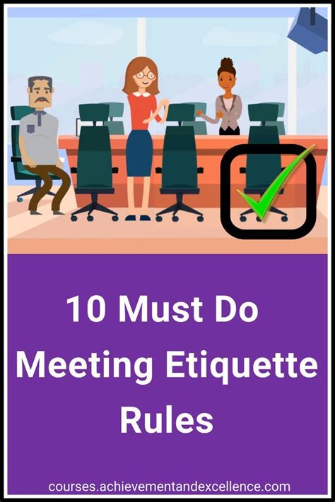 10 Meeting Etiquette Rules You Must Use For Successful Meetings | Team ...