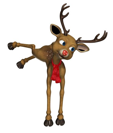 Cartoon Reindeer Clipart Free Stock Photo - Public Domain Pictures