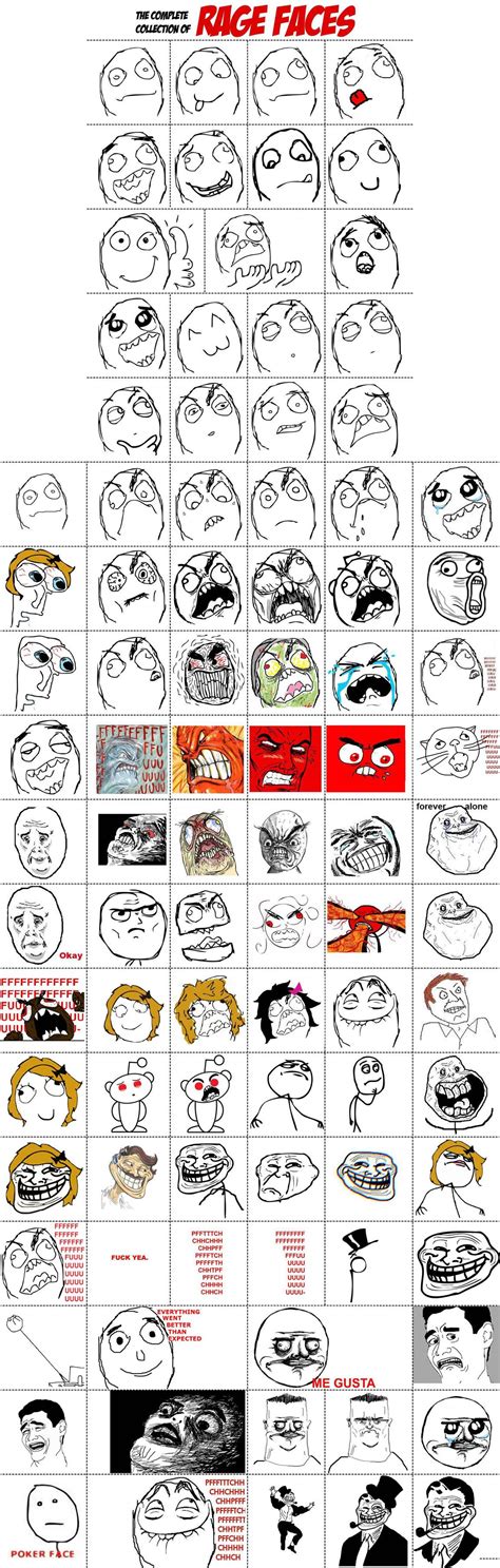 RAGE Face Index (PIC) : pics