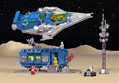 Classic Space Revisited 07 | Lego space, Classic lego, Lego design