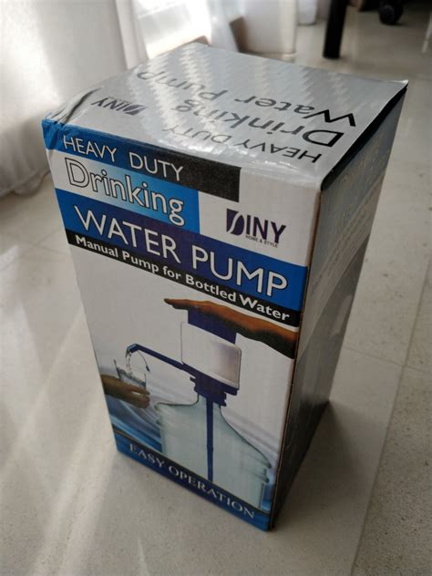 5 Gallon/18.9L Manual Pump for Bottle Water, TV & Home Appliances ...