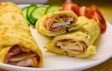 Breakfast Egg Wraps – The Cooking Elf