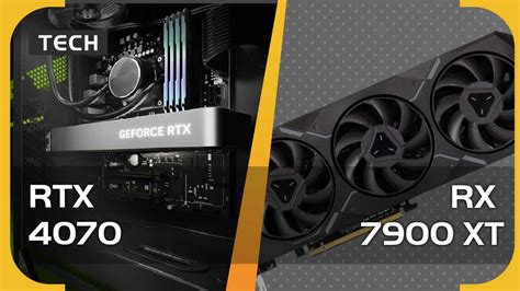 Nvidia RTX 4070 vs RX 7900 XT - which one should you go for?