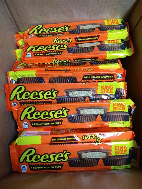 Bulk Reese's Peanut Butter Cups King Size - 50 Count - Post Dated ...