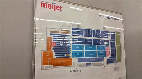 Meijer Store Layout Map