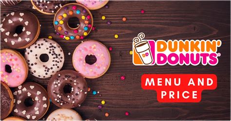 Dunkin' Donuts Menu and Prices in Philippines 2023