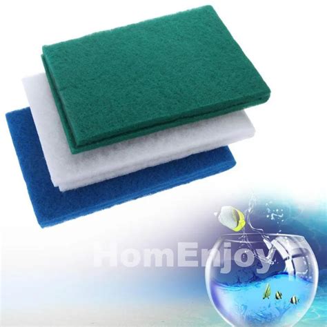 Fish Tank Biochemical Filter Sponge Aquarium Filter Pad Cotton Media For Cultivating Bacteria ...