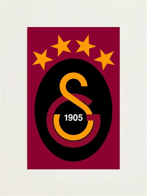 "Galatasaray Logo" Photographic Print for Sale by UfukStoree | Redbubble