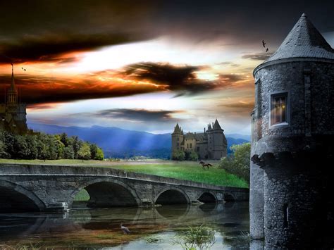 Fantasy castle - Random Wallpaper (4603275) - Fanpop