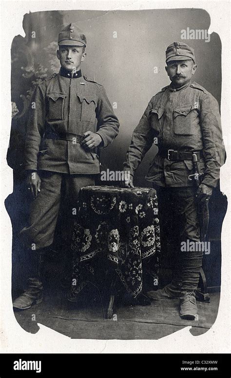 Austrian soldiers of WW1 Stock Photo: 36329577 - Alamy