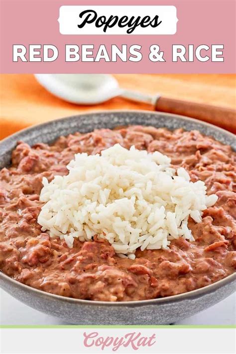 Copycat Popeyes Red Beans and Rice Recipe - CopyKat Recipes