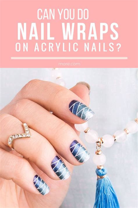 Can You Use Nail Wraps on Acrylic Nails? - More | Nail wraps, Acrylic ...