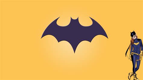 Batgirl Logo Wallpaper