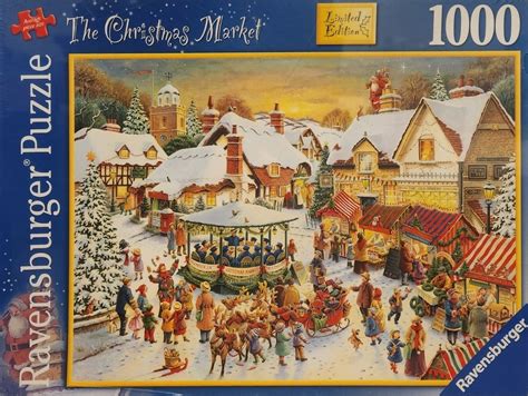 Ravensburger Limited Edition The Christmas Market 1000 Piece Puzzle – The Puzzle Collections