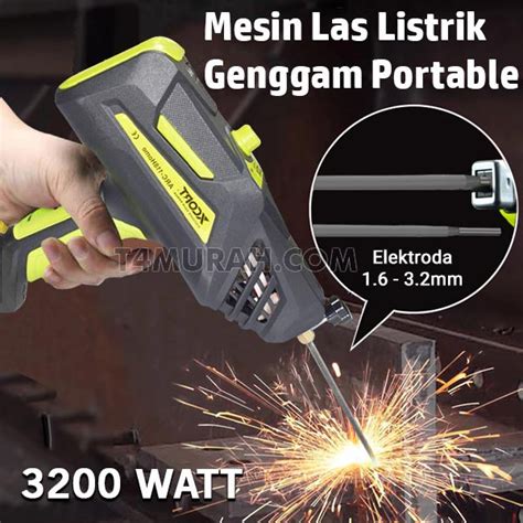 Jual Mesin Las Listrik Genggam 3200 Watt Portable 220V | Shopee Indonesia