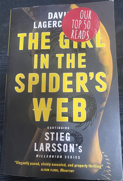 The Girl in the Spider’s Web By David Lagercrantz | Preloved Book Shop