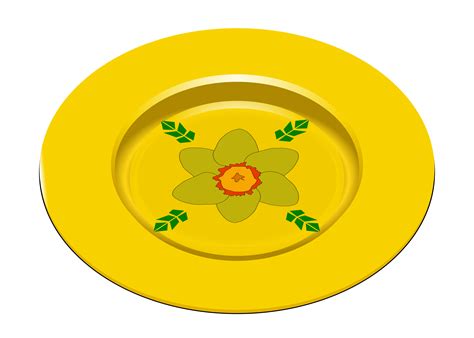 Plate clipart yellow plate, Picture #1921508 plate clipart yellow plate