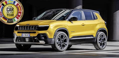 JEEP AVENGER / CAR OF THE YEAR 2023 - Designers Digest