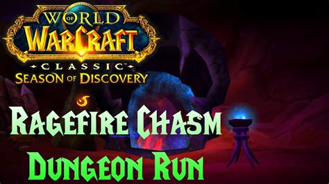 WoW SoD - Ragefire Chasm: Dungeon Run (Bosses & Quests) - YouTube